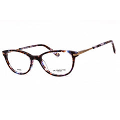 Liz Claiborne Women's Eyeglasses - Brown Violet Havana Full Rim Frame | LC 470 DEX 00