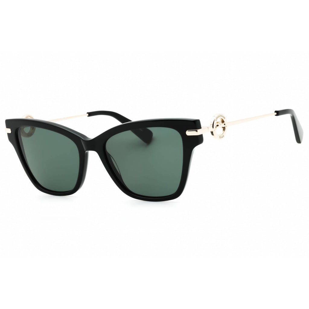 Longchamp Women\'s Sunglasses - Black Acetate Cat Eye Shape Full Rim Frame Longchamp Women main image 4