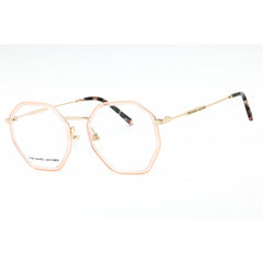 Marc Jacobs Women's Eyeglasses - Nude Plastic Geometric Full Rim | MARC 538 0FWM 00