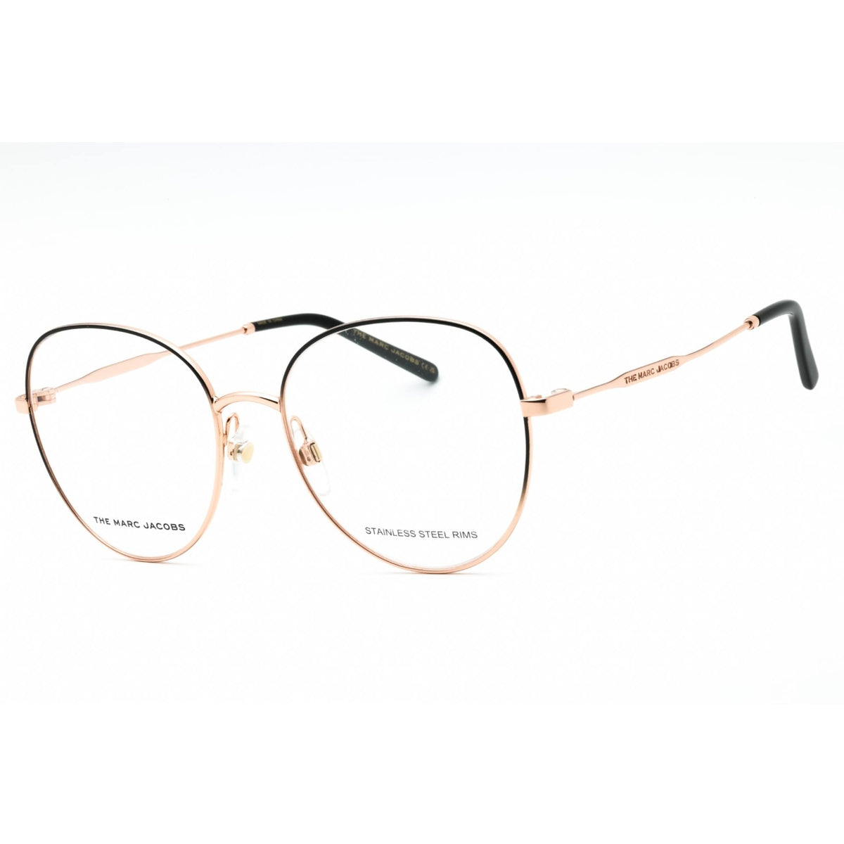 NEW MARC JACOBS MARC 590 026S 00 EYEGLASSES BLACK GOLD WOMEN EYEWEAR MARC JACOBS Marc Jacobs Glasses MARC-590 26S main image 3