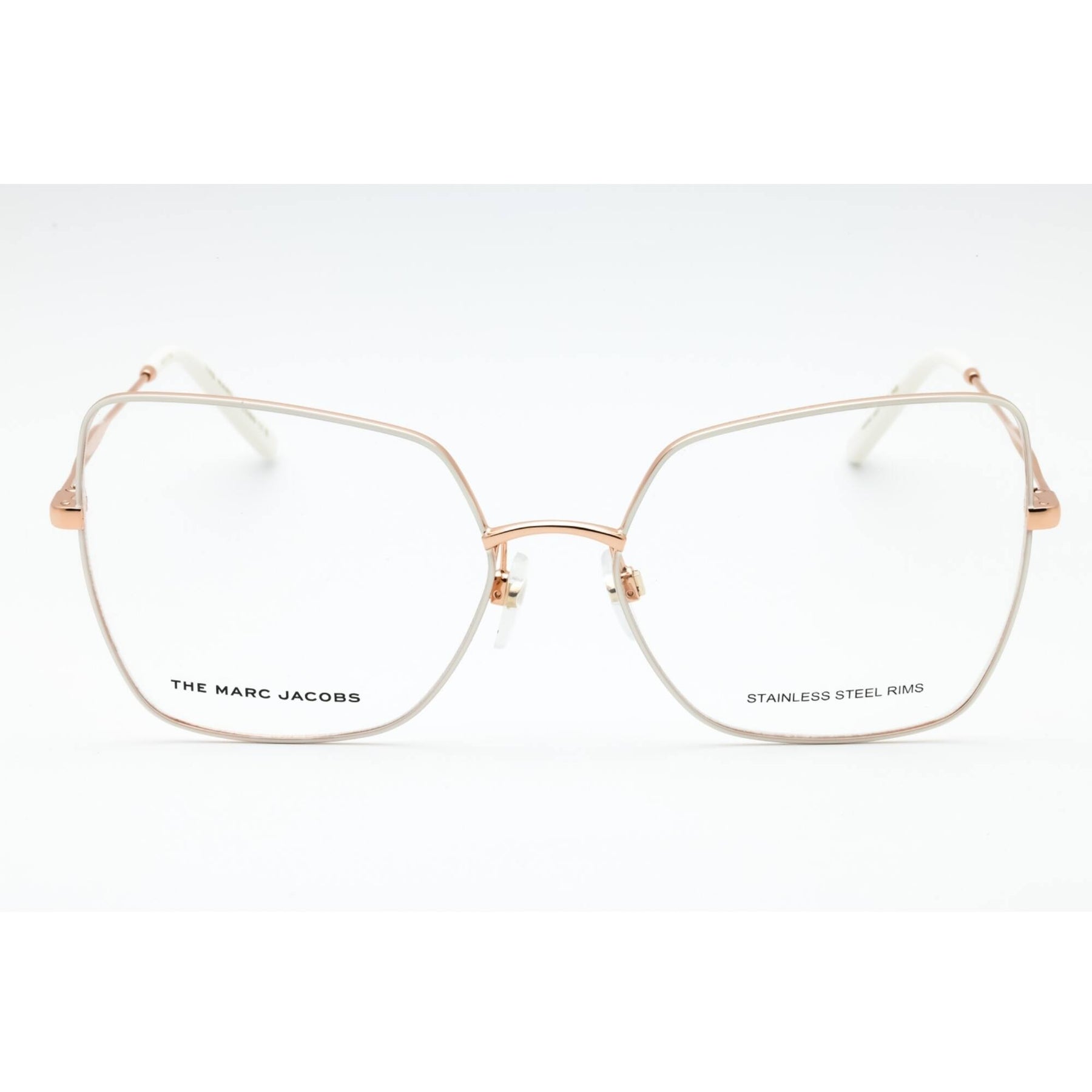 NEW MARC JACOBS MARC 590 0Y3R 00 EYEGLASSES GOLD IVORY WOMEN EYEWEAR MARC JACOBS Marc Jacobs Glasses MARC-590 26S main image 3