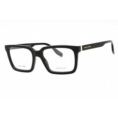 Marc Jacobs Men's Eyeglasses - Black Plastic Rectangular Full Rim | MARC 643 0807 00