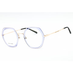 Marc Jacobs Women's Eyeglasses - Lilac/Gold Metal Geometric Frame | MARC 700 0BIA 00
