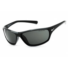 Nike Unisex Sunglasses - Shiny Black Rectangular Shape Frame | NIKE RABID FQ4765 007