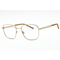 Nike Unisex Eyeglasses - Satin Gold Square Frame | NIKE TRAVELER FLOW BL IB3677X 722
