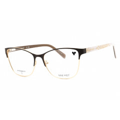 Nine West Women's Eyeglasses - Brown Metal Cat Eye Shape Full Rim Frame | NW8015 210