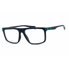 Polaroid Core Men's Eyeglasses - Blue Azure Plastic Square Full Rim Frame | D448 ZX9