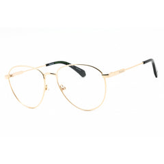 Polaroid Core Men's Eyeglasses - Gold Metal Aviator Shape Full Rim Frame | D486 J5G