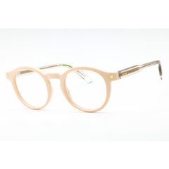 Polaroid Core Unisex Eyeglasses - Ivory Plastic Round Shape Full Rim Frame | D492 SZJ