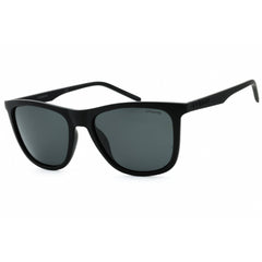 Polaroid Core Men's Sunglasses - Matte Black Square Shape Frame | Pld 2049/S 0003 00