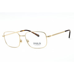Polo Ralph Lauren Men's Eyeglasses - Gold Metal Rectangular Full Rim | 0PH1218 9211
