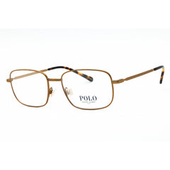 Polo Ralph Lauren Men's Eyeglasses - Brown Metal Rectangular Full Rim | 0PH1218 9324