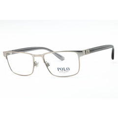 Polo Ralph Lauren Men's Eyeglasses - Semi Shiny Silver Full Rim Frame | 0PH1222 9316
