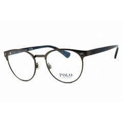 Polo Ralph Lauren Men's Eyeglasses - Grey Metal Phantos Full Rim Frame | 0PH1226 9275
