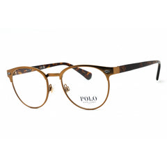Polo Ralph Lauren Men's Eyeglasses - Semi Shiny Brass Metal Phantos | 0PH1226 9324