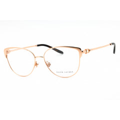 Ralph Lauren Women's Eyeglasses - Rose Gold Metal Cat Eye Full Rim | 0RL5123 9158