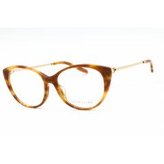 Ralph Lauren Women's Eyeglasses - Light Havana Plastic Cat Eye Frame | 0RL6239U 6113