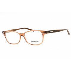 Salvatore Ferragamo Women's Eyeglasses - Transparent Brown/Brown Marble | SF2910 231