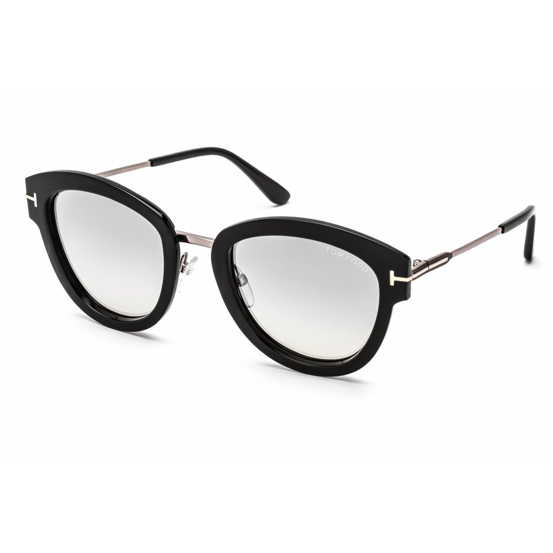 NEW TOM FORD SUNGLASSES RUTHENIUM WOMEN CAT EYE EYEWEAR ICON CAT EYE SUNGLASSES | TOM FORD Fashion main image 2