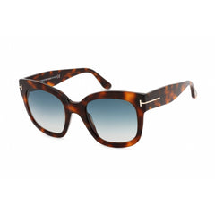 Tom Ford Women's Sunglasses - Blonde Havana Acetate Cat Eye Full Rim | FT0613 53W