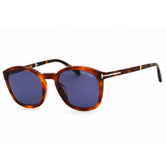 Tom Ford Men's Sunglasses - Blonde Havana Acetate Pantos Full Rim Frame | FT1020 53V