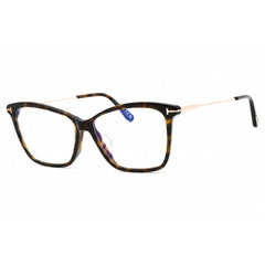 Tom Ford Women's Eyeglasses - Dark Havana Acetate Cat Eye Full Rim | FT5687-F-B 052