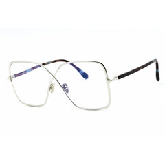 Tom Ford Women's Eyeglasses - Shiny Palladium Metal Oversized Full Rim | FT5841-B 016