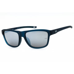 Under Armour Men's Sunglasses - Matte Blue Crystal Full Rim | UA RUMBLE/F 0FJM QI