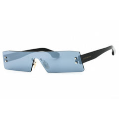 Victoria Beckham Women's Sunglasses - Black Acetate Shield Rimless Frame | VB241S 001