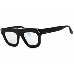 Victoria Beckham Women's Sunglasses - Black Acetate Rectangular Full Rim | VB642S 040