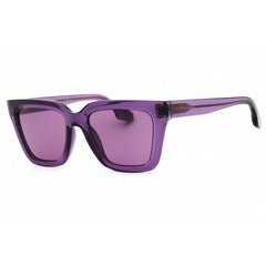 Victoria Beckham Women's Sunglasses - Purple Rectangular Full Rim Frame | VB644S 512