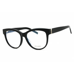 Yves Saint Laurent Women's Eyeglasses - Black Acetate Cat Eye Full Rim | SL M108 006