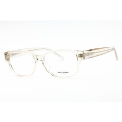 Yves Saint Laurent Unisex Eyeglasses - Transparent Beige Brown Frame | SL M149 008