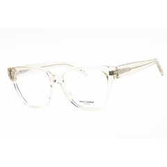 Yves Saint Laurent Women's Eyeglasses - Shiny Beige Crystal Full Rim | SL M33 007