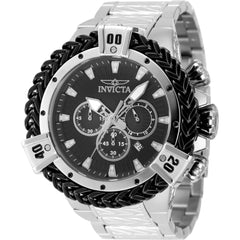 Invicta Men's Watch - Bolt Quartz Chronograph Silver Stainless Steel Bracelet | 48160
