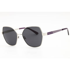 Anne Klein Women's Sunglasses - Silver Metal Geometric Full Rim Frame | AK7092 040