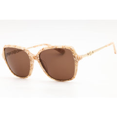 Anne Klein Women's Sunglasses - Ivory Marble Acetate Butterfly Frame | AK7093 101