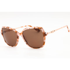 Anne Klein Women's Sunglasses - Blush Marble Acetate Butterfly Frame | AK7093 682