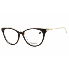 Bebe Women's Eyeglasses - Tortoise Acetate Cat Eye Shape Full Rim Frame | BB5189 240