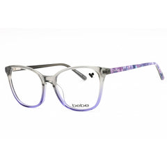 Bebe Women's Eyeglasses - Grey Gradient Acetate Cat Eye Full Rim Frame | BB5206 050