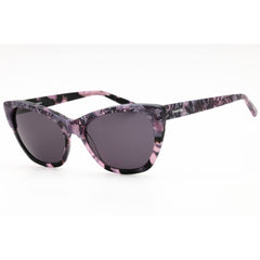 Bebe Women's Sunglasses - Plum Lace Acetate Cat Eye Shape Full Rim Frame | BB7254 510