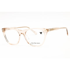 Calvin Klein Jeans Women's Eyeglasses - Crystal Sand Square Full Rim | CKJ19525 275