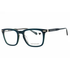 Calvin Klein Jeans Men's Eyeglasses - Navy/Crystal Smoke Square Frame | CKJ20512 414