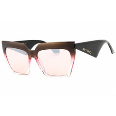 Etro Women's Sunglasses - Brown Fuchsia Plastic Cat Eye Frame | ETRO 0001/S 0SOE 2S