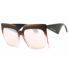 Etro Women's Sunglasses - Brown Fuchsia Plastic Full Rim Frame | ETRO 0002/S 0SOE 2S