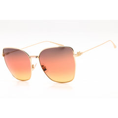 Etro Women's Sunglasses - Rose Gold Metal Cat Eye Full Rim Frame | ETRO 0021/S 0000 V5