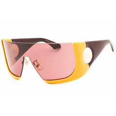 Etro Women's Sunglasses - Yellow Shield Shape Half Rim Frame | ETROMACARON 040G 4S