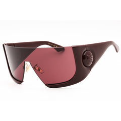 Etro Women's Sunglasses - Burgundy Shield Shape Half Rim Frame | ETROMACARON 0LHF U1