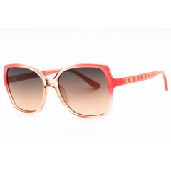 Guess Women's Sunglasses - Pink /Other Butterfly Shape Full Rim Frame | GU00100 74B
