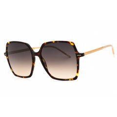 Hugo Boss Women's Sunglasses - Havana Yellow Plastic Full Rim | BOSS 1524/S 0HJV PR